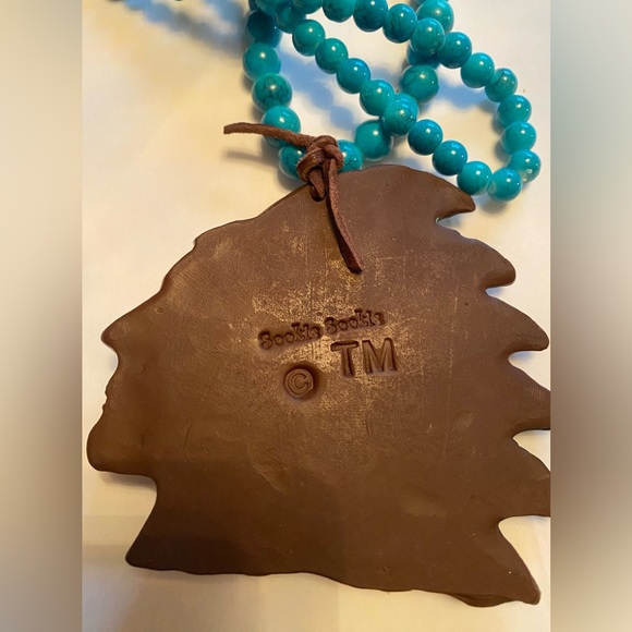 Sookie Sookie Signed Big Chief Necklace & Pendant - Picture 5 of 13